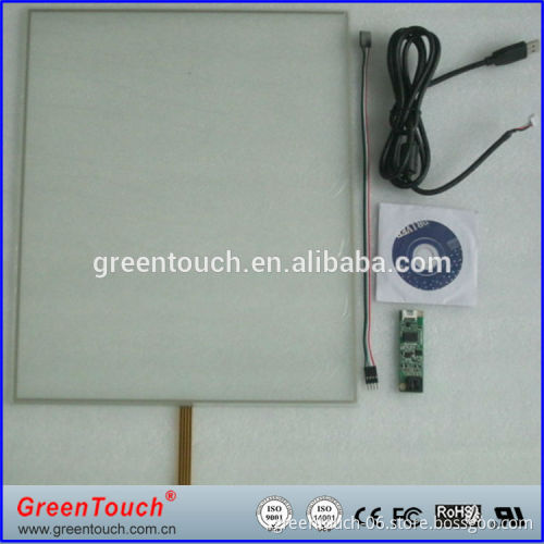 GT-4W-17A-1 17inch 4wire touch panel resistive touch screen touch glass for industrial Monitor,PC, display